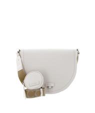 COCCINELLE BLAIRE RIBBON Ledertasche mit Klappe und Beutel Kokosmilch - Damentaschen - 1