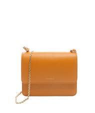 COCCINELLE ANNE Minitasche mit Klappe aus gehämmertem Leder - Damentaschen