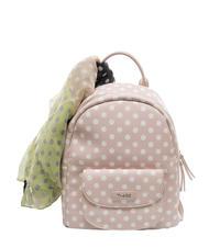 PASH BAG LADY Gepunkteter Rucksack mit Schal - Damentaschen