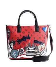 BRACCIALINI TUA CARTOLINE New York Handtasche, mit Schultergurt multi - Damentaschen - 1