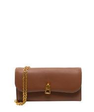 COCCINELLE MAGIE Clutch aus Leder mit Kettenschulterriemen - Damentaschen