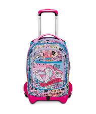 SJGANG COLORJAM 3-in-1-Trolley-Rucksack, abnehmbar - Rucksäcke mit Trolleyfunktion