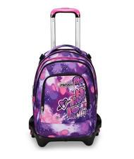 SEVEN DETACH BUBBLE STREET Abnehmbarer Doppel-Rucksackwagen ROSA VIOLETT - Rucks&auml;cke mit Trolleyfunktion - 1