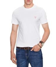GUESS CORE Baumwoll t-shirt purwei&szlig; - Herren-T-Shirts - 1