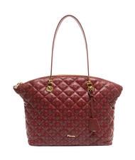 POLLINI HERITAGE Quilted Schulter-Shopper Burgund - Damentaschen - 1
