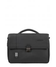 PIQUADRO CAMPIONARIO - AKRON  Erweiterbare Aktentasche aus Leder, 15,6-Zoll-PC-Halterung - Arbeitstaschen