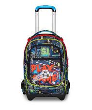 SJGANG FUNNYGOAL 3-in-1-Trolley-Rucksack, abnehmbar - Rucksäcke mit Trolleyfunktion