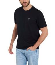 GUESS PATCH Baumwoll t-shirt jetbla - Herren-T-Shirts - 1