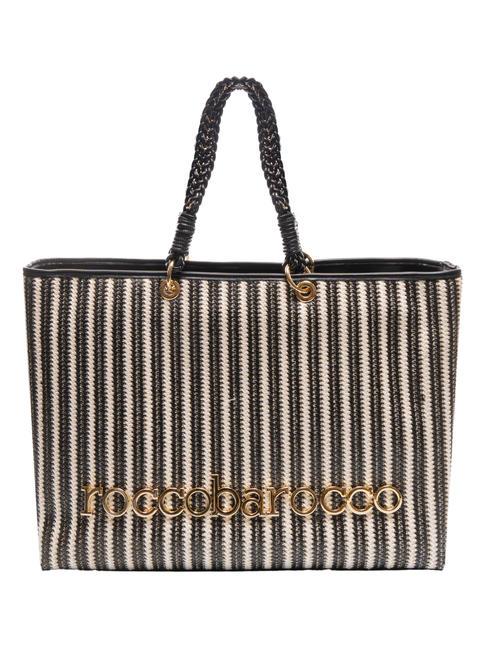 ROCCOBAROCCO ALTEA Einkaufstasche Schwarz - Damentaschen