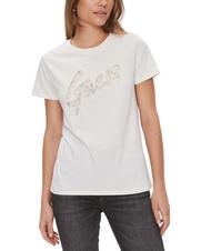 GUESS LACE Baumwoll t-shirt - T-Shirts und Tops für Damen
