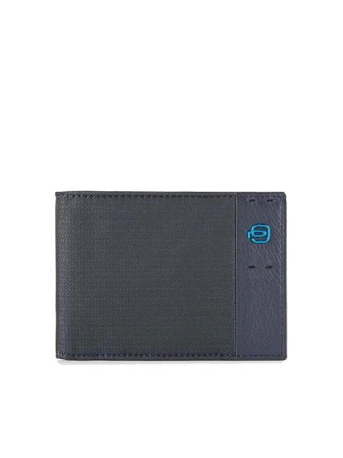 PIQUADRO P16 Brieftasche CHEVRON BLAU - Brieftaschen Herren