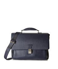 PIQUADRO CAMPIONARIO - MODUS Leder-Laptop-Aktentasche 15" exp - Arbeitstaschen