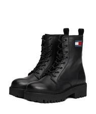TOMMY HILFIGER TOMMY JEANS Urban Lace Up Stiefeletten aus Leder - Damenschuhe