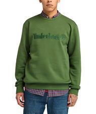 TIMBERLAND EMBROIDERY TONAL Sweatshirt mit Rundhalsausschnitt schwarz/waldgrün - Sweatshirts Herren - 1