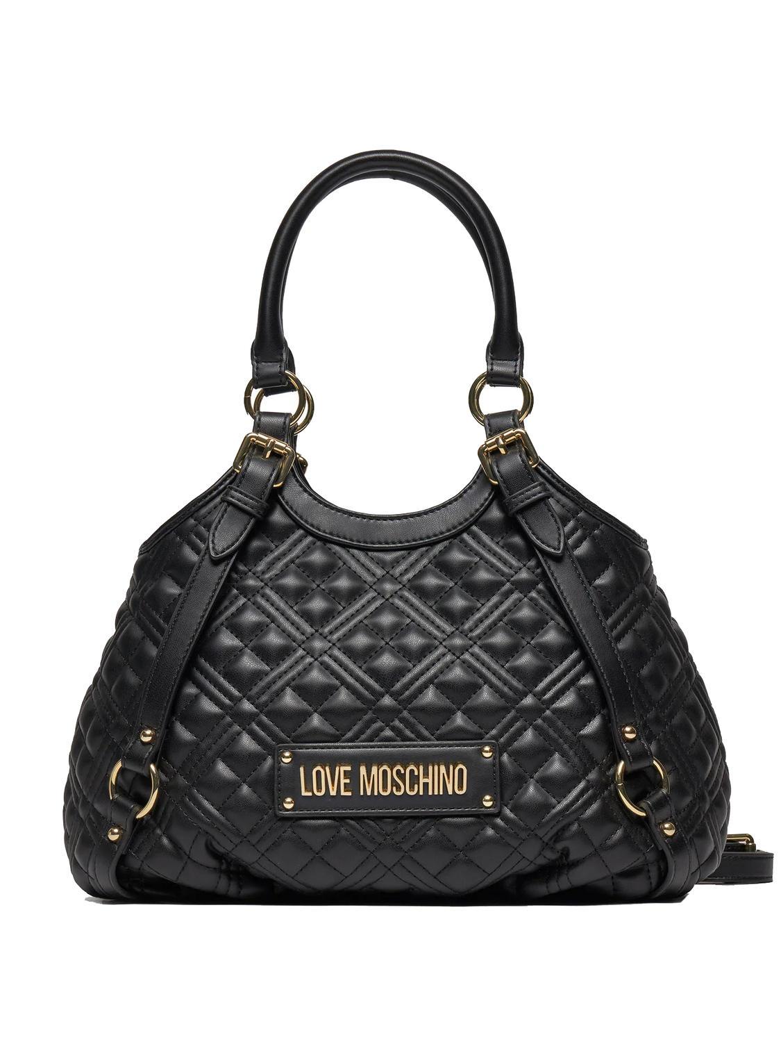 Moschino tasche schwarz gold Clearance