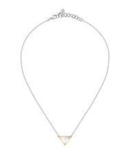 MORELLATO TRILLIANT Perlmuttfarbene Dreieckskette - Halsketten