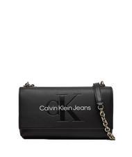 CALVIN KLEIN SCULPTED Convertible Schulter-/Umhängetasche schwarz/neutral - Damentaschen - 1