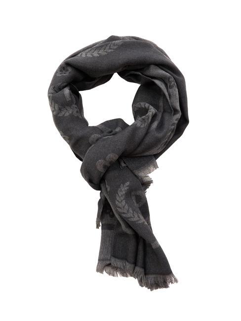 POLLINI JAQUARD Schal hergestellt in Italien Schwarz - Schals