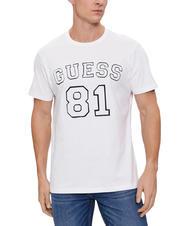 GUESS 81 PATCH Baumwoll-T-Shirt purwei&szlig; - Herren-T-Shirts - 1