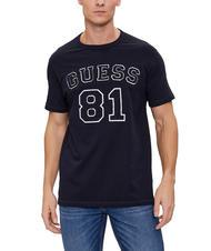 GUESS 81 PATCH Baumwoll-T-Shirt - Herren-T-Shirts