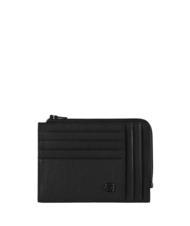 PIQUADRO Portafoglio Piatto SCHWARZES QUADRAT Schwarz - Brieftaschen Herren - 1