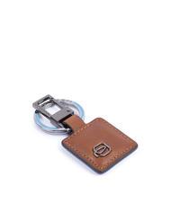 PIQUADRO BLACK SQUARE  Schlüsselanhänger mit Lederanhänger - Schlüsselanhänger und Schlüsseletuis