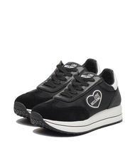 LOVE MOSCHINO RUN 40 Sneakers mit Glitzereinsätzen - Damenschuhe