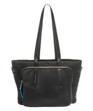PIQUADRO RYAN 14 "PC-Shopper aus recyceltem Stoff Schwarz - Damentaschen - 1
