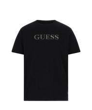GUESS EMBELLISHED LOGO  Baumwoll-T-Shirt jetbla - Herren-T-Shirts - 1