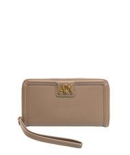 ARMANI EXCHANGE A|X METALLIC LOGO Große Geldbörse mit umlaufendem Reißverschluss dunkler Pisco - Brieftaschen Damen - 1