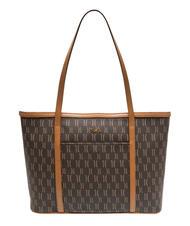 ALVIERO MARTINI PRIMA CLASSE MONOGRAM Einkaufstasche mit Logo-Aufdruck - Damentaschen