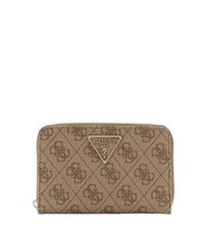 GUESS LAUREL 4G Mittelgro&szlig;e Geldb&ouml;rse mit umlaufendem Rei&szlig;verschluss MILCH-LOGO - Brieftaschen Damen - 1