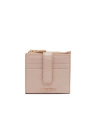 COCCINELLE METALLIC SOFT Mini-Geldb&ouml;rse aus Leder - Brieftaschen Damen