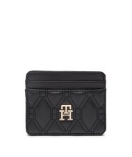 TOMMY HILFIGER REFINED  Flacher Kartenhalter Schwarz - Brieftaschen Damen - 1