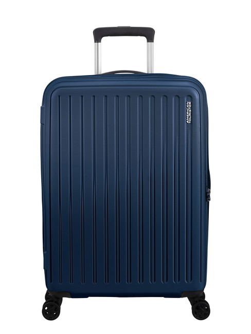 AMERICAN TOURISTER REJOY Mittelgroßer Trolley blu navy - Harte Trolleys
