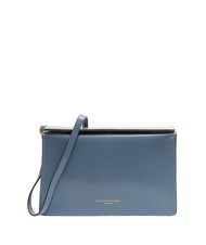 GIANNI CHIARINI LOGO PRINT Umhängetasche aus gebürstetem Leder - Damentaschen