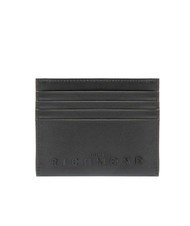 JOHN RICHMOND EMBOSSED LOGO Flaches Kartenetui aus Leder - Brieftaschen Herren