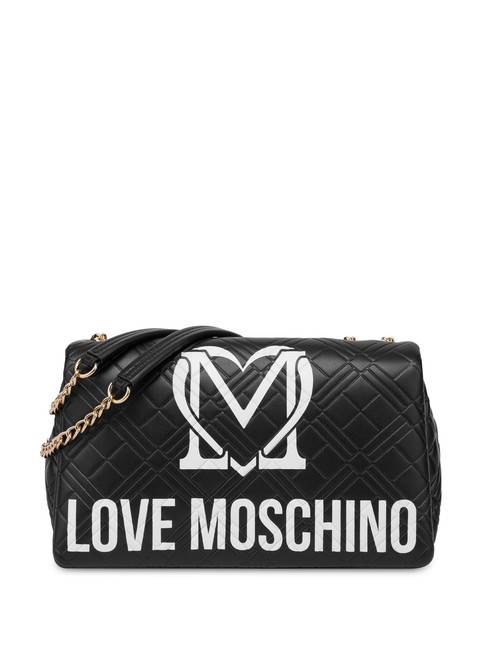 LOVE MOSCHINO LOGO QUILT Umhängetasche ne / offw - Damentaschen