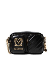 LOVE MOSCHINO CITY POCKETS Gesteppte Umhängetasche Schwarz - Damentaschen - 1