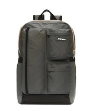 KWAY AMBERT 15,6-Zoll-Laptop-Rucksack gr&uuml;n schw&auml;rzlich - PC-Rucks&auml;cke - 1