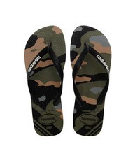 HAVAIANAS Infradito TOP CAMU grünoliv/schwarz - Schuhe Unisex - 1