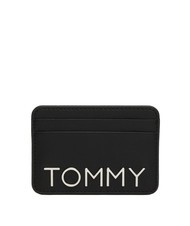 TOMMY HILFIGER TOMMY JEANS CITY BOLD Flacher Kartenhalter Schwarz - Brieftaschen Damen - 1