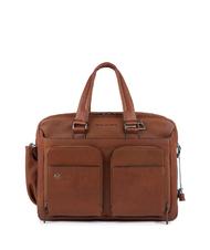 PIQUADRO CAMPIONARIO - BLACK SQUARE PC-Aktentasche 15 " LEDER - Arbeitstaschen - 1