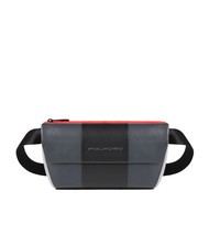 PIQUADRO CAMPIONARIO -  URBAN Lederbeutel Grau - H&uuml;fttaschen - 1