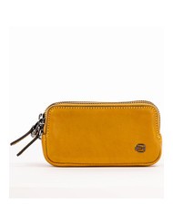 PIQUADRO CAMPIONARIO - BLACK SQUARE Mini-Clutch aus Leder - Tablettmappe &amp; Organizer