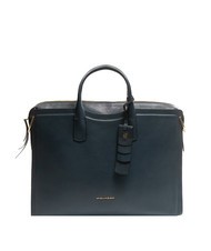 PIQUADRO CAMPIONARIO - GEA  15,6-Zoll-Laptop-Aktentasche aus Leder Blau - Arbeitstaschen - 1