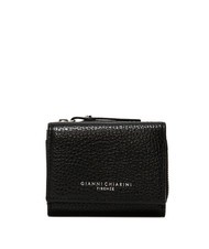 GIANNI CHIARINI WALLETS GRAIN Kleine Geldbörse aus genarbtem Leder - Brieftaschen Damen