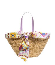 YNOT JAVA Große Strandtasche aus Stroh - Damentaschen