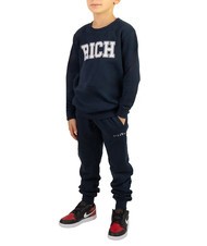 JOHN RICHMOND PUFE Trainingsanzug aus Sweatshirt und Hose blau/blau - Trainingsanzüge für Kinder - 1
