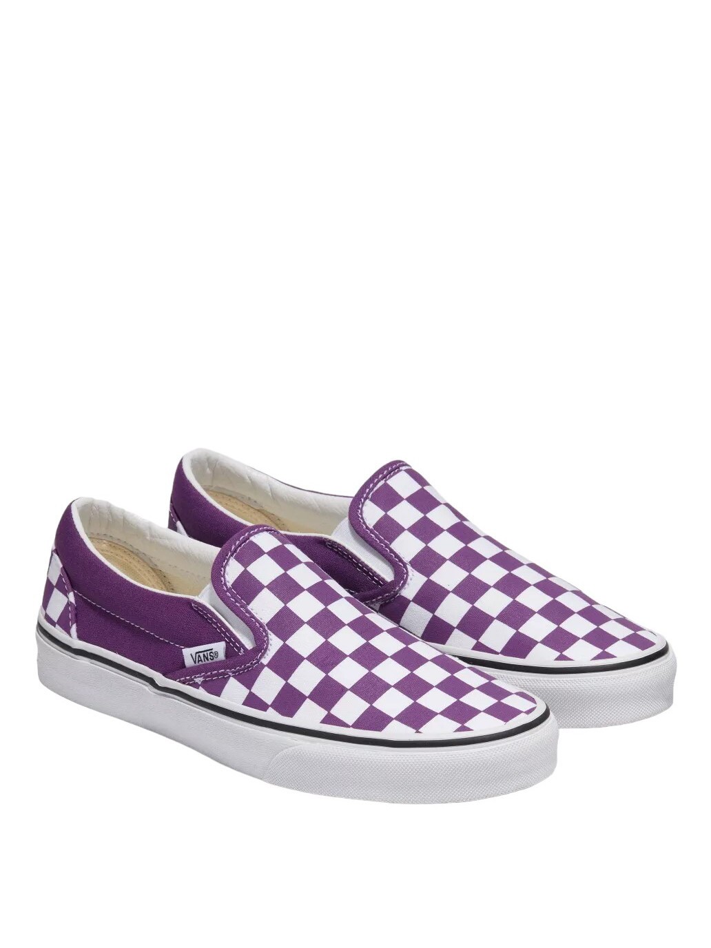 vans lila slip on